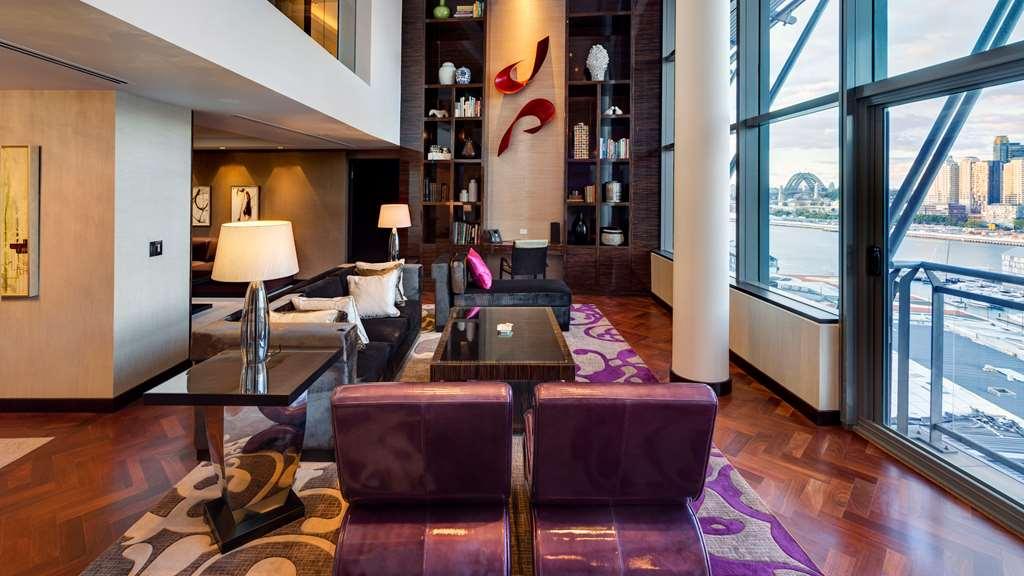 فندق ذا ستار جراند آند ريزيدنسيز سيدني الغرفة الصورة The interior of the lounge