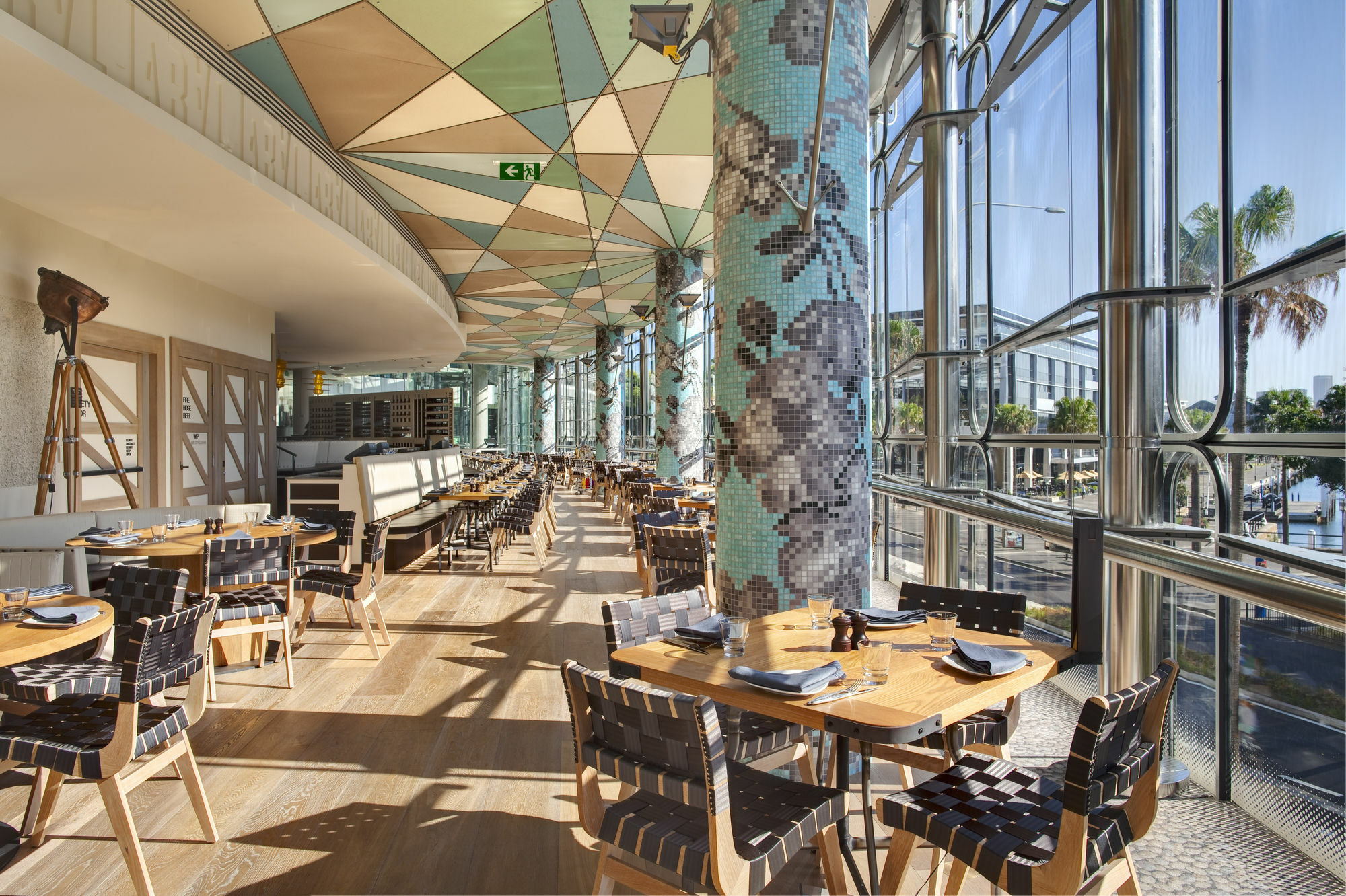فندق ذا ستار جراند آند ريزيدنسيز سيدني المظهر الخارجي الصورة The interior of the restaurant