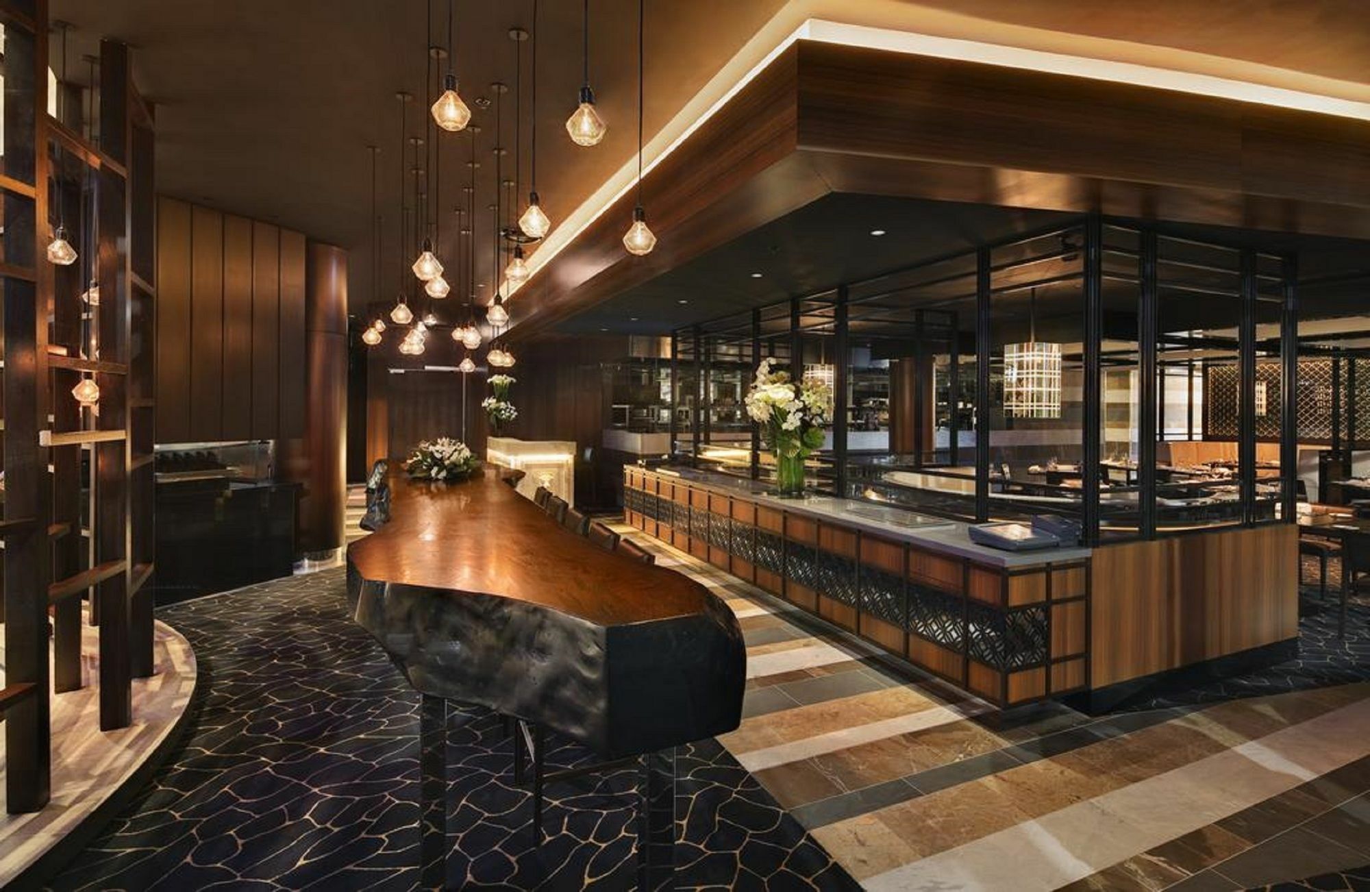 فندق ذا ستار جراند آند ريزيدنسيز سيدني المظهر الخارجي الصورة The interior of the restaurant